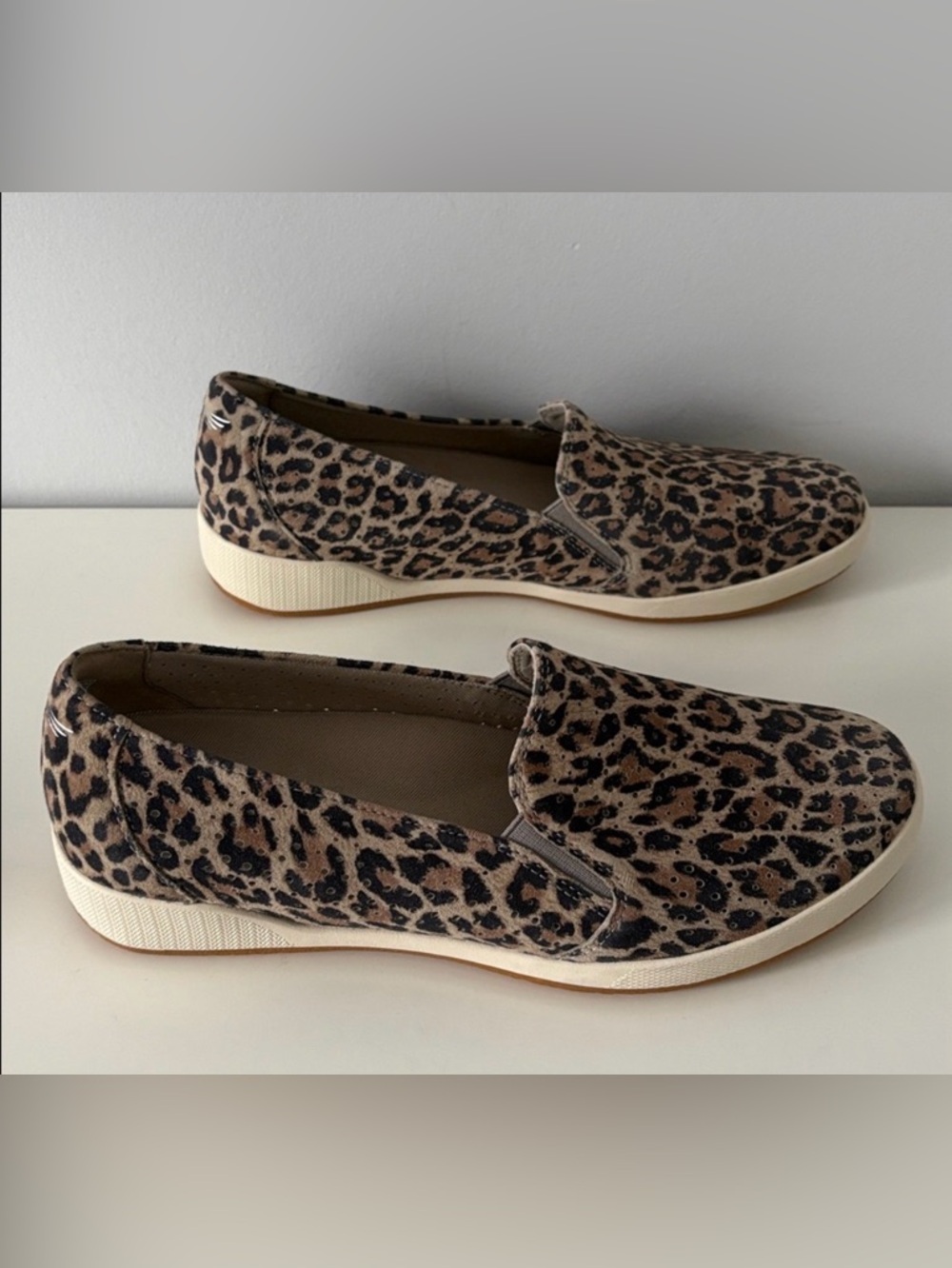 Dansko Leopard Odina Slip On Shoe Size 41 Size 10 US